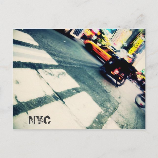 Carte postale NYC Rush (Devant)