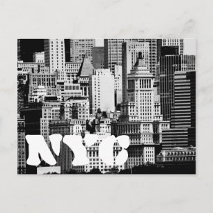 Carte Postale NYC Skyline IX
