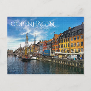 Carte Postale Nyhavn, Copenhague