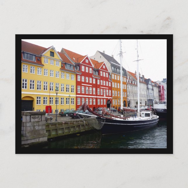 Carte Postale nyhavn voile (Devant)