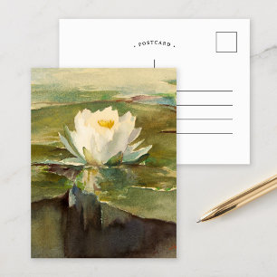 Carte Postale Nymphéa au soleil   John La Farge