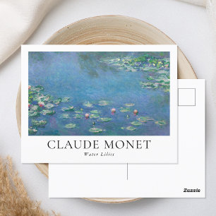 Carte Postale Nymphéas de Claude Monet
