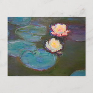 Carte Postale Nymphéas de Monet Étang aux Nymphéas Peinture de N