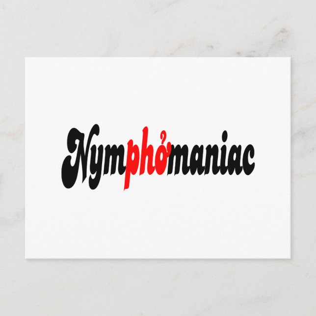 Carte Postale Nymphomane (Devant)