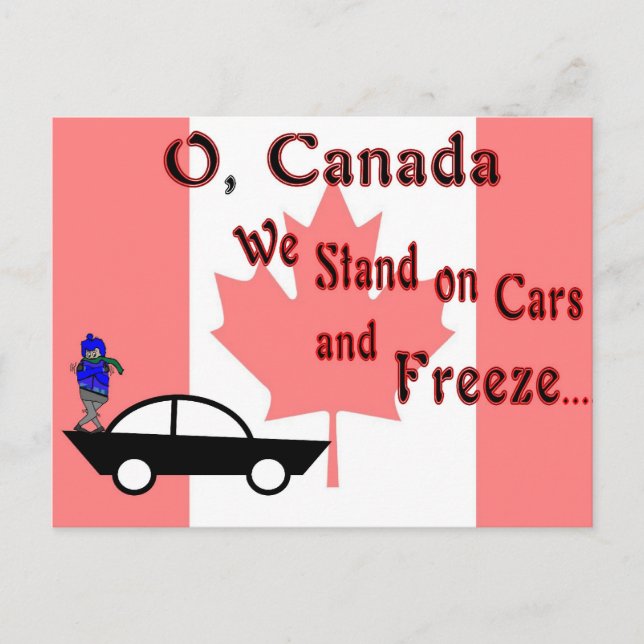 Carte Postale O Canada (Devant)