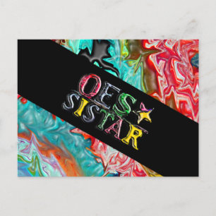 CARTE POSTALE O.E.S SISTAR