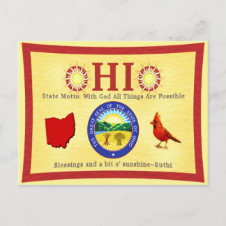 Carte Postale O-HI-O Ruthi aka abitosunshine