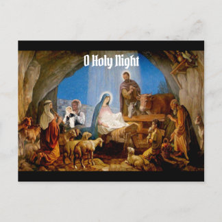 Carte Postale O Holy Night with Jareth Postcard