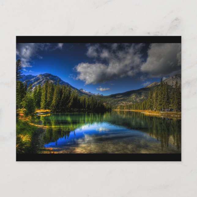 Carte Postale Oasis alpine (Devant)