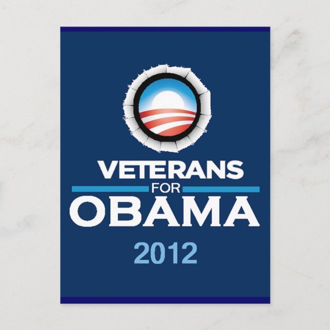 Carte postale Obama 2012 (Devant)