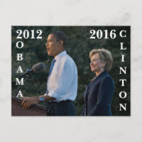 Obama 2012 et Clinton 2016