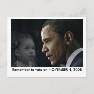 Carte postale Obama - Ashley