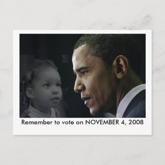 Carte postale Obama - Ashley
