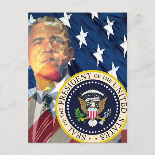 Carte Postale Obama donne 3 (Devant)