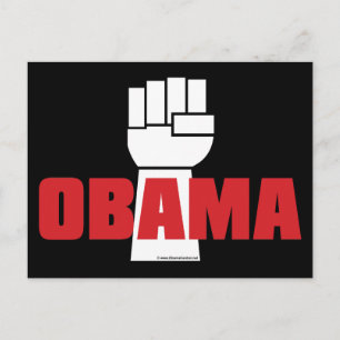 Carte Postale Obama Est Juste !