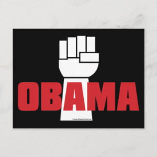 Carte Postale Obama Est Juste !