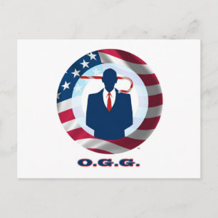 Carte Postale Obama Gotsta Go !