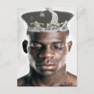 CARTE POSTALE OBATALA ORISHA PAR LIZ LOZ