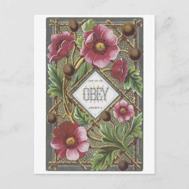 Carte Postale Obey (Devant)