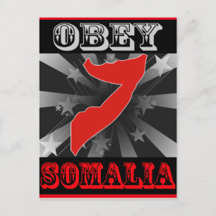 Carte Postale Obey Somalie