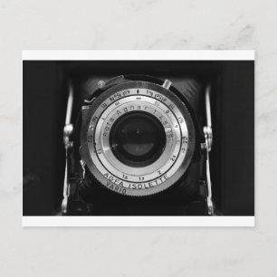 Carte Postale objectif caméra vintage