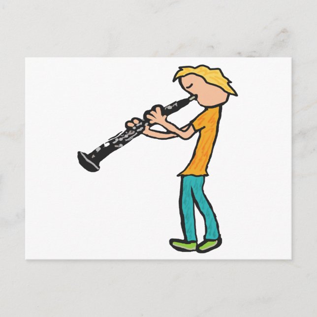Carte Postale Oboe (Devant)
