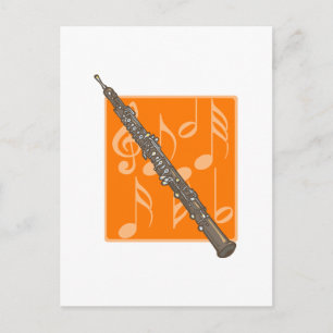 Carte Postale Oboe