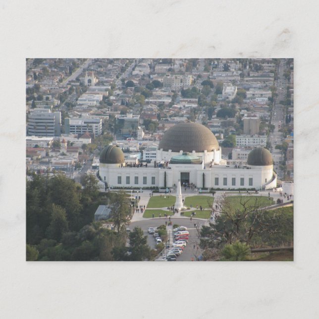 Carte Postale Observatoire Griffith (Devant)