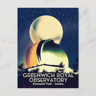 Carte Postale Observatoire royal de Londres Greenwich