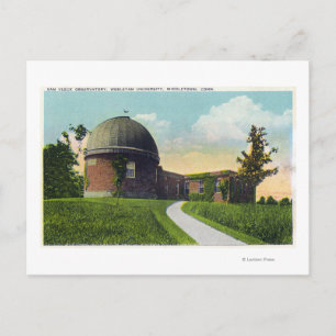 Carte Postale Observatoire Van Vleck de l'Université Wesleyan