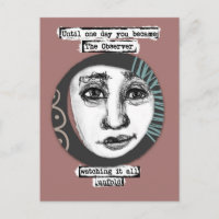 Carte postale Observer