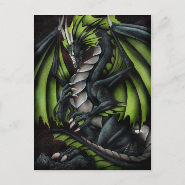 Carte Postale Obsidienne (Devant)