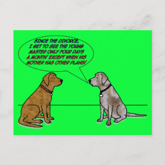 Carte Postale Obtenez seulement de voir le jeune maître, à moins