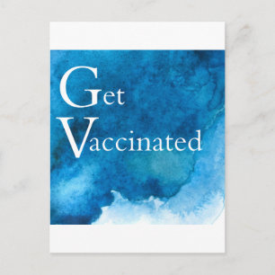 CARTE POSTALE OBTENIR VACCINÉ