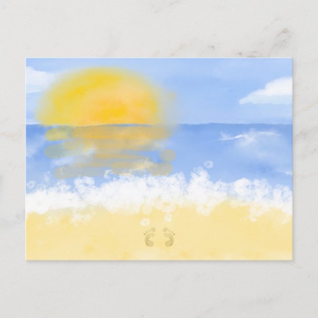 Carte postale Ocean (Devant)