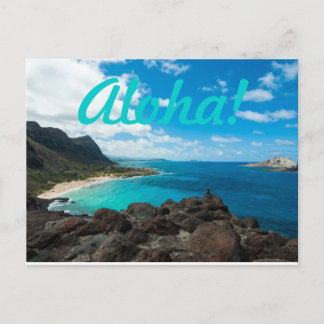 Carte Postale Océan Aloha