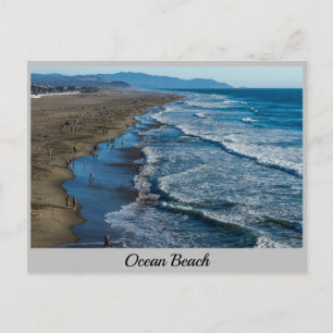 Carte Postale Ocean Beach San Francisco Ca.