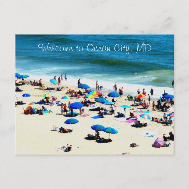 Carte Postale Ocean city md (Devant)