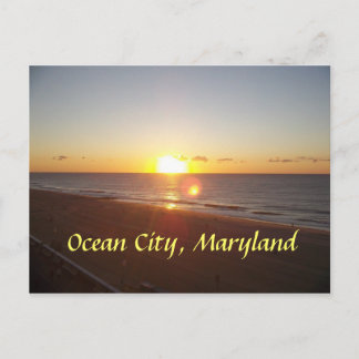 Carte Postale Ocean City, MD Sunrise
