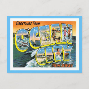 Carte Postale Ocean City NJ États-Unis