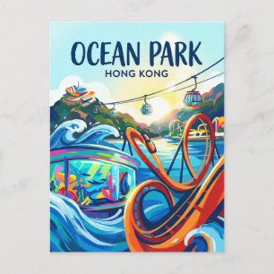 Carte Postale Ocean Park Hong Kong Hong Kong
