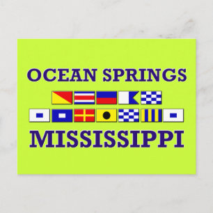 Carte postale Ocean Springs