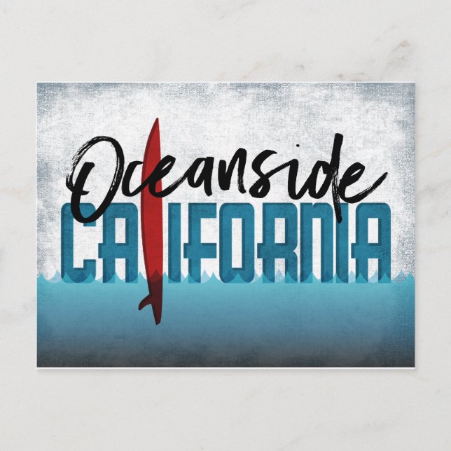 Carte postale Oceanside California Carte postale S (Devant)