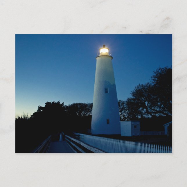 Carte Postale Ocracoke Light. (Devant)