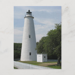 Carte postale Ocracoke, phare de la Caroline du No