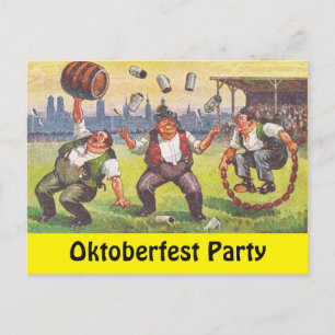 Carte Postale Octoberfest Party Oktoberfest Celebr