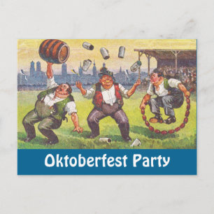 Carte Postale Octoberfest Party Oktoberfest Celebr