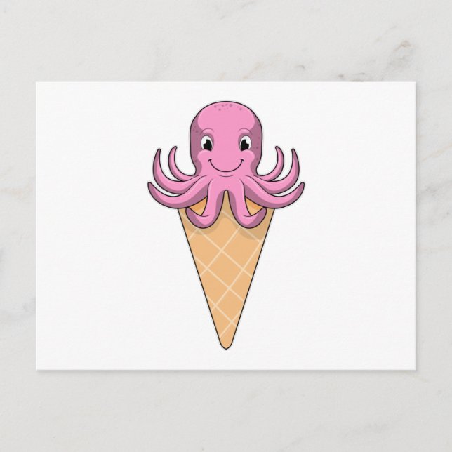 Carte Postale Octopus (Devant)