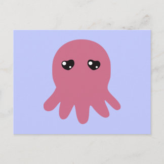 Carte Postale Octopus en amour
