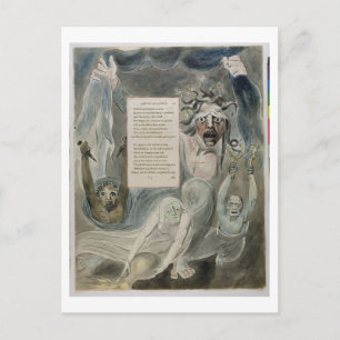 Carte Postale Ode à l'adversité, de 'The Poems of Thomas Grey',